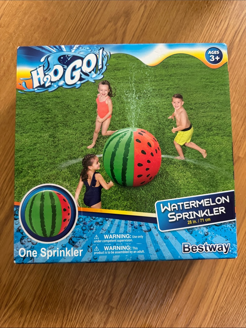 Bestway H2O GO! Watermelon Sprinkler - Green and Red